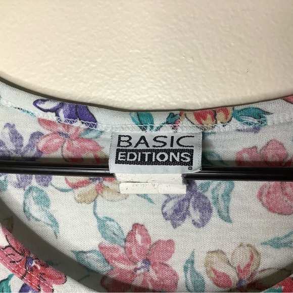 < Vintage Basic Editions Floral Print Maxi Dress > - Picture 3 of 6